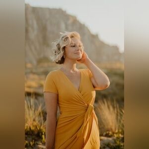 008 HEARTLOOM COLTON WRAP DRESS